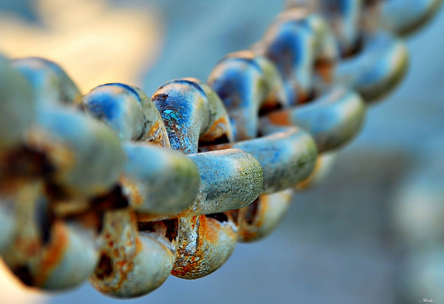 chained up
