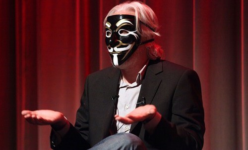 Julian Assange Black Mask