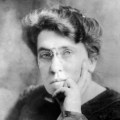 Emma Goldman has no fucks to give. She gave them to a pair of Wobblies she met at the protest...
