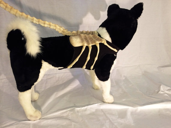 Alien facehugger dog leash