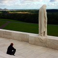 Vimy Ridge: the Canada Mourns Statue