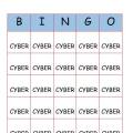 Cyber-Bingo via Sara Jfry on Facebook