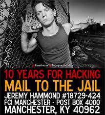 Jeremy Hammond mail to the jail