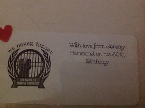 with love from Jeremy Hammond