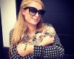 Paris Hilton and Tiger Cub