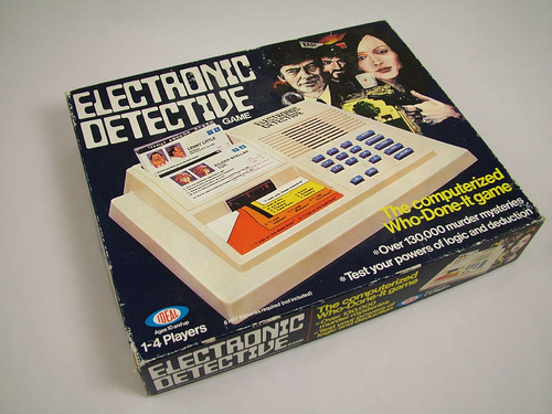 Electronic Detective by Steve Berry on Flickr