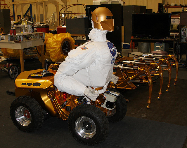 NASA / DARPA (Defense Advanced Research Projects Agency) Robonaut humanoid robot by Christopher Ebdon on Flickr