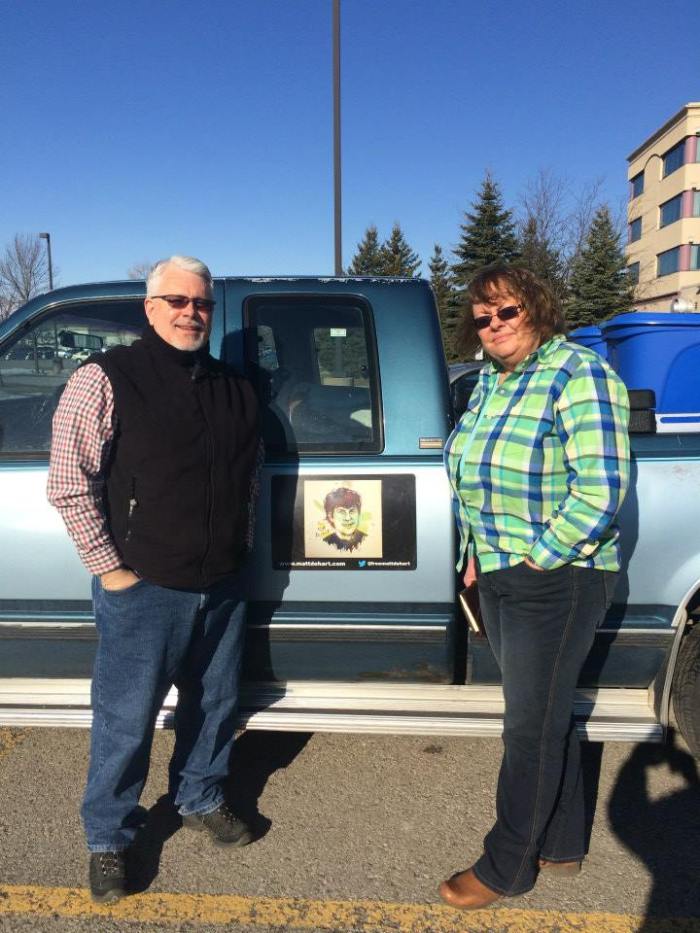 Paul and Leann DeHart April 1 2015 via Free Matt DeHart on Facebook