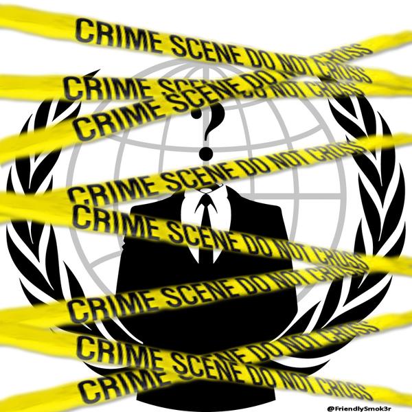 Anonymous Crime Scene via @FriendlySmoker on Twitter