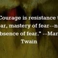 Courage