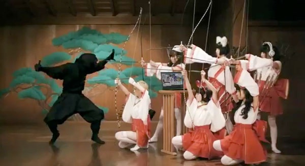 Japanese Norton AntiVirus Commercial, that's the virus on the left if you couldn't tell. Via FaithIsTorment on Pinterest