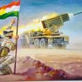 Peshmerga propaganda painting