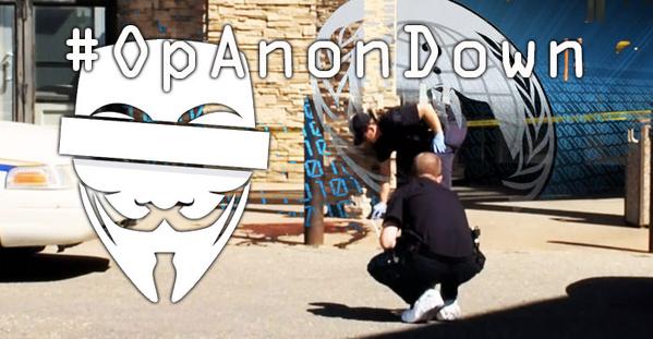 OpAnonDown via Iberio_Anon on Twitter