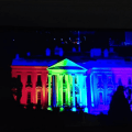 White House Rainbow by Nate Fluharty on Twitter