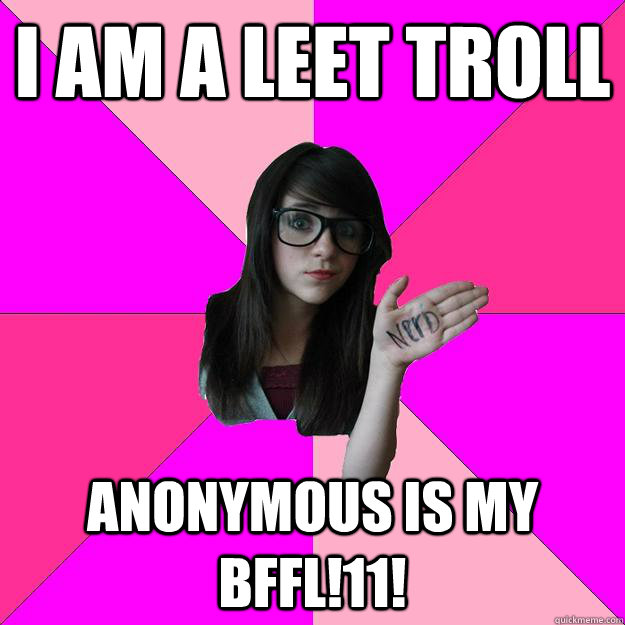 leet troll via Quickmeme
