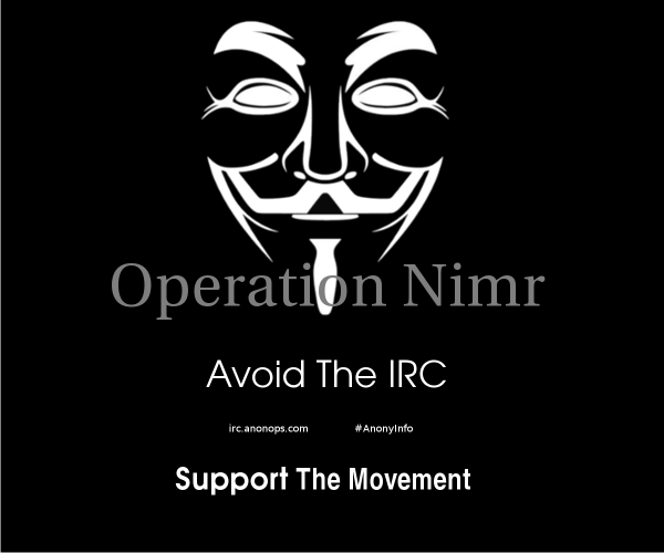 OpNimr via AnonyInfo on Twitter