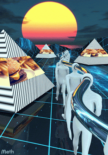 pyramids and monorails by HML via GifPorn on Facebook