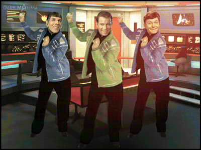 Star Trek Dancing GIF via Katharine Holmes on Facebook
