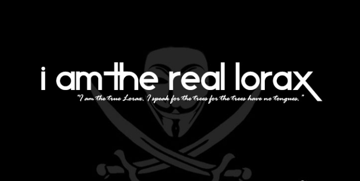 Lorax via his Facebook page