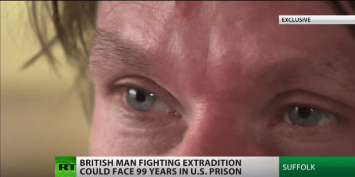 Lauri Love screengrab from RT YouTube