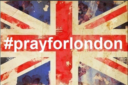Pray for London via the Hummingbird on Twitter