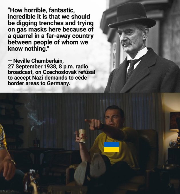 Neville Chamberlain always messes things up